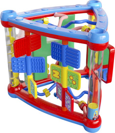 little tikes משולש פעילות רב-חושי לתינוקות ופעוטות