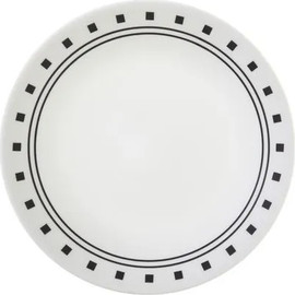 Corelle צלחת עוגה  17 ס"מ , City Block קורנינג, תוצרת ארה"ב