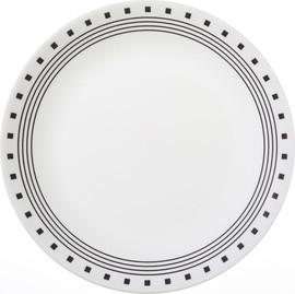Corelle צלחת מנה עיקרית 26 ס"מ, City Block קורנינג, תוצרת ארה"ב