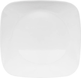 Corelle צלחת עוגה 16.5 ס"מ, Pure White קורנינג, תוצרת ארה"ב