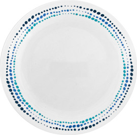 Corelle צלחת מנה ראשונה 21.5 ס"מ, Ocean Blues קורנינג, תוצרת ארה"ב