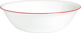Corelle קערת סלט 1 ליטר פס אדום קורנינג, תוצרת ארה"ב