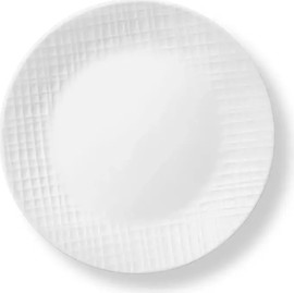 Corelle צלחת מנה ראשונה 21.5 ס"מ, Linen Weave קורנינג, תוצרת ארה"ב