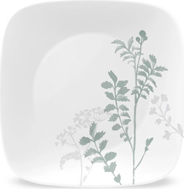 Corelle צלחת מנה עיקרית מרובעת 26.5 ס"מ, Amalie קורנינג, תוצרת ארה"ב