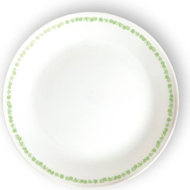 Corelle צלחת מנה ראשונה 21.5 ס"מ, Spring Blossom Green קורנינג, תוצרת ארה"ב