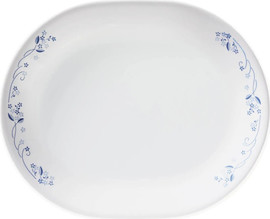 Corelle מגש אובלי 31 ס"מ, Provincial Blue מבית Corning Corelle תוצרת ארצות הברית