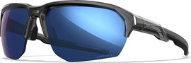 WILEY X משקפי שמש ומגן פולירייזד WILEY X דגם JAKL BLUE MIRROR