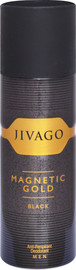 JIVAGO MAGNETIC GOLD BLACK דאודורנט ספריי לגבר