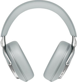 BOWERS & WILKINS אוזניות קשת אלחוטיות, ANC, גימור אלו', כחול בהיר דגם Px8 S2 Pearl Blue