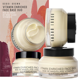 BOBBI BROWN VITAMIN ENRICHED FACE BASE סט קרם לחות + קרם לחות
