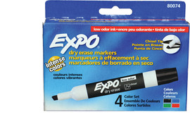 Expo טושים מחיקים סט 4 יח' EXPO