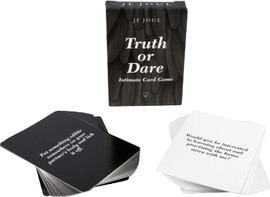 Je Joue קלפי משחק אמת או חובה באנגלית Truth or Dare game