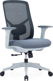 קיסר כיסא משרדי אורטופדי לבן White Bold