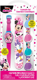 Disney מיני לקים + פצירה + שעון ליפ גלוס
