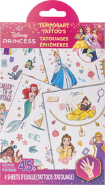 Disney נסיכות מארז מדבקות טאטו לגוף