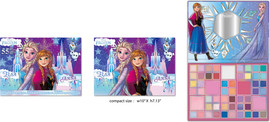 Disney פרוזן מארז איפור המכיל גוונים שונים של צלליות וסמקים