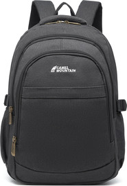 Camel Mountain תיק גב Platform™ Pro 25L למחשב 16 אינץ' מבד קנווס - שחור