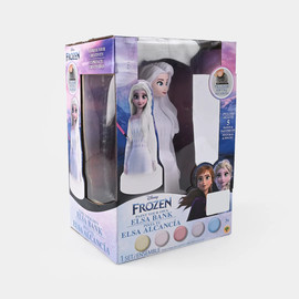 Frozen גבס ליצירה אלזה  עם בנק מטבעות FROZEN
