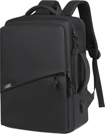 Camel Mountain תרמיל הגב Vaeliryn™ Signature מבית כאמל מאונטיין – נפח 55 ליטר, מתאים למחשב עד 16 אינץ' - שחור