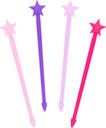 The Lunch Punch קיסמים בצבע ורוד Stix By Lunch Punch - Pink (4 pack)