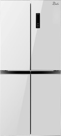 זק"ש מקרר 4 דלתות זכוכית לבנה No Frost Sachs RFK-5603GWP