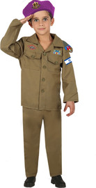 אדר תחפושת לפורים חייל גבעתי