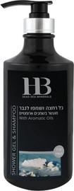 HEALTH & BEAUTY ג’ל רחצה ושמפו לגבר