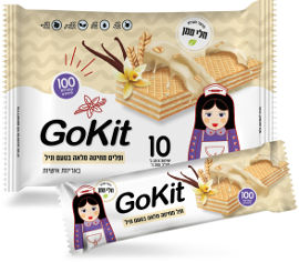 חלי ממן ופל מחיטה מלאה בטעם וניל
