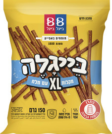 בייגל בייגל בייגלה מקלות XL עם מלח