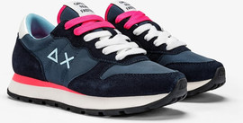 SUN68 נעלי סניקרס SUN68 ALLY SOLID NYLON - Navy Blue