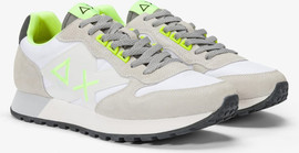 SUN68 נעלי סניקרס SUN68 JAKI FLUO - White