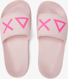 SUN68 כפכפים איטלקיות SUN68 SLIPPERS LOGO PINK