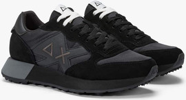 SUN68 נעלי סניקרס SUN68 JAKI 2.0 BICOLOR NERO\NERO