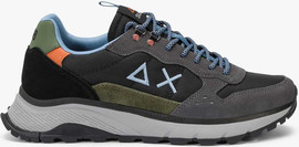 SUN68 נעלי סניקרס SUN68 FIRE & CAMPING - Black