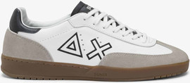 SUN68 נעלי סניקרס SUN68 CALIFORNIA SUN LEATHER- White