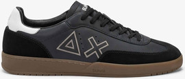 SUN68 נעלי סניקרס SUN68 CALIFORNIA SUN LEATHER- Black