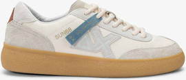 SUN68 נעלי סניקרס SUN68 LUIS CANVAS- WHITE