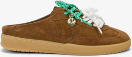 SUN68 נעלי סניקרס SUN68 CALIFORNIA SUN SUEDE SABOT- FOX BROWN