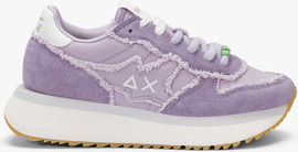 SUN68 נעלי סניקרס SUN68 BIG STARGIRL CANVAS- LILAC