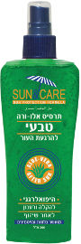 Sun & Care ג'ל אלוורה בספריי