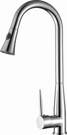 Aquila ברז מטבח נשלף CUCINA כרום ניקל AQUILA PREMIUM