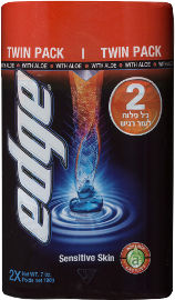 אדג' ג'ל גילוח לעור רגיש