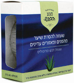 מגע הדבש שעווה להסרת שיער מהפנים ומאזורים עדינים דבש ופרופוליס