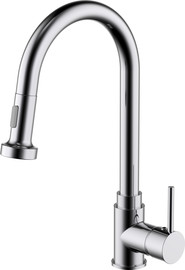 Aquila ברז מטבח נשלף ARCO כרום ניקל AQUILA PREMIUM