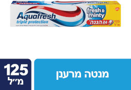 אקווה פרש משחת שיניים מנטה מרענן