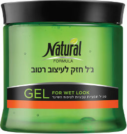 נטורל פורמולה ג'ל חזק לעיצוב רטוב