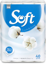 סנו סופט נייר טואלט לבן