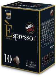 ESPRESSO 1882 קפסולות תואמות נספרסו זהב ARABICA