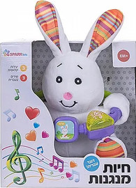 NOMADE חיות מנגנות - ארנבת Spark Toy