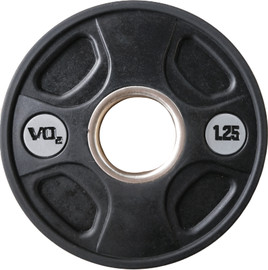 vo2 משקולת אולימפית Urethane מקצועיות (יחידה אחת) משקל 1.25 ק"ג